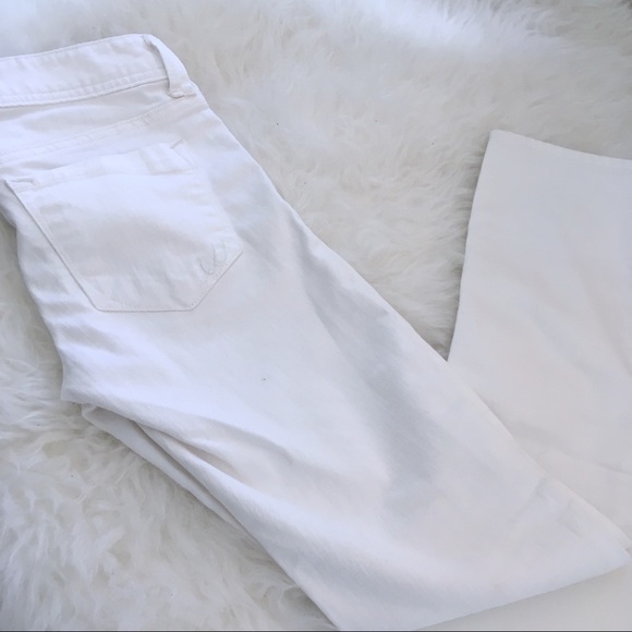 ❌SOLD!❌ Express White Cropped Skinny Jeans - Picture 5 of 8
